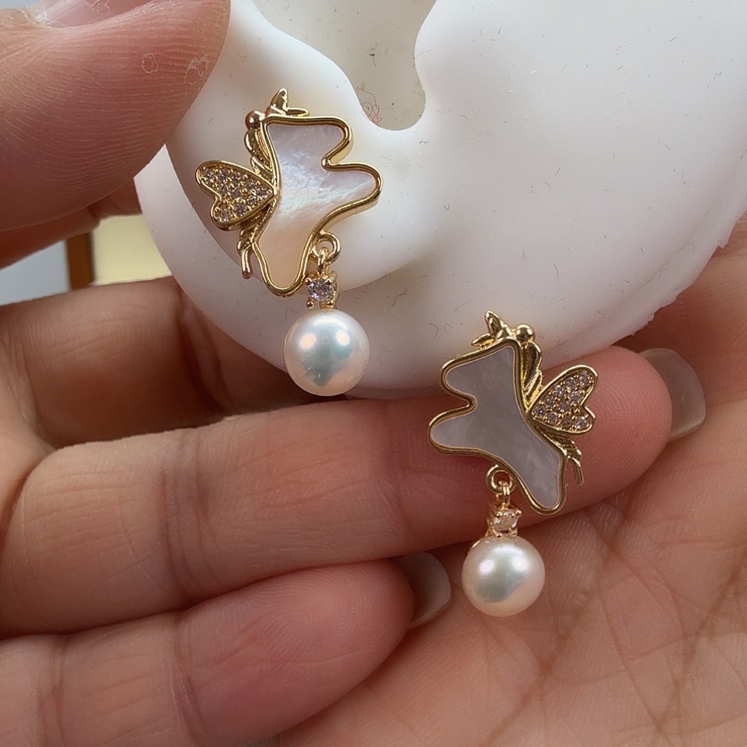 耳饰淡水珍珠未镶嵌