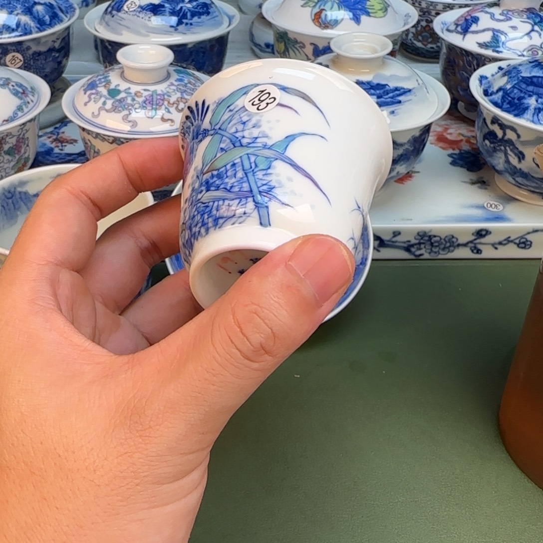 彦祖纯手工手绘茶具193