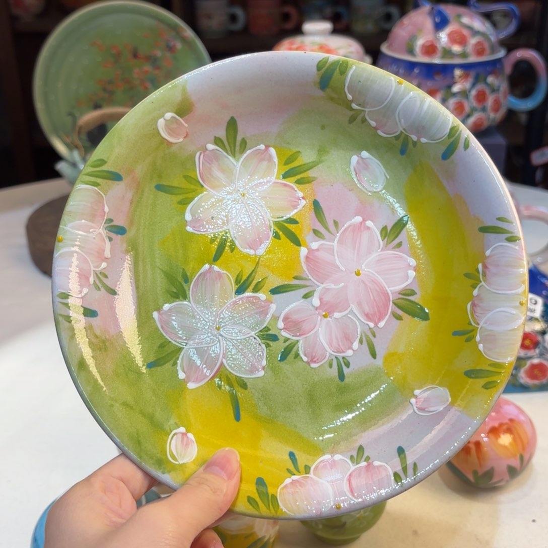 景德镇手绘高温釉下彩陶瓷茶具