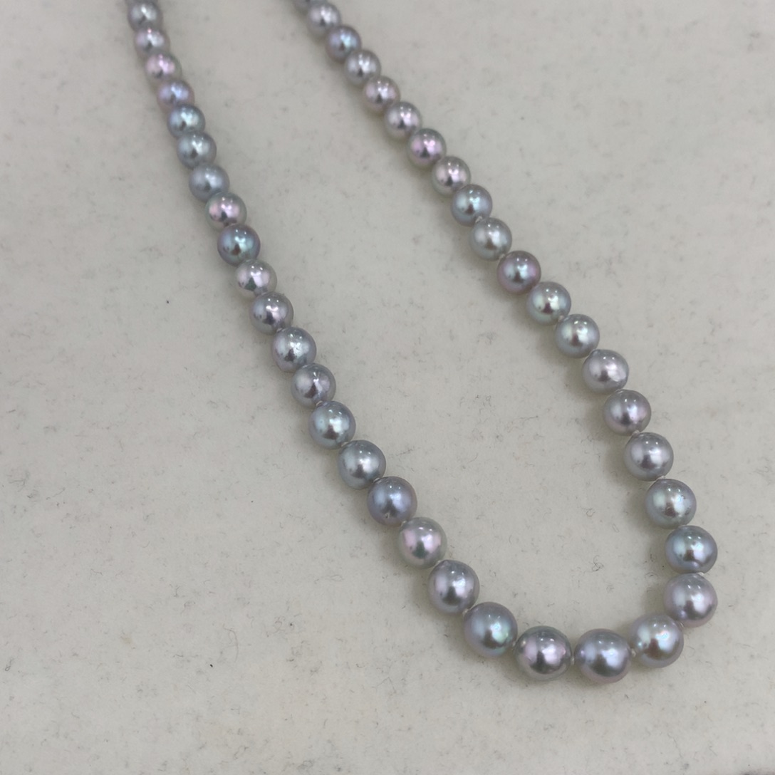 海水珍珠颈饰银S925镶嵌J****✨6.5–7 真多麻项链