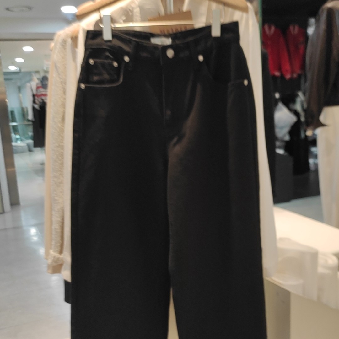 5e21君子协议no退换咖色牛仔裤韩系