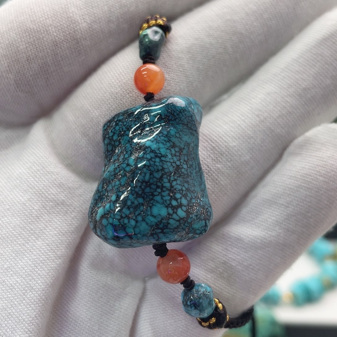 未镶嵌绿松石珠宝奇石