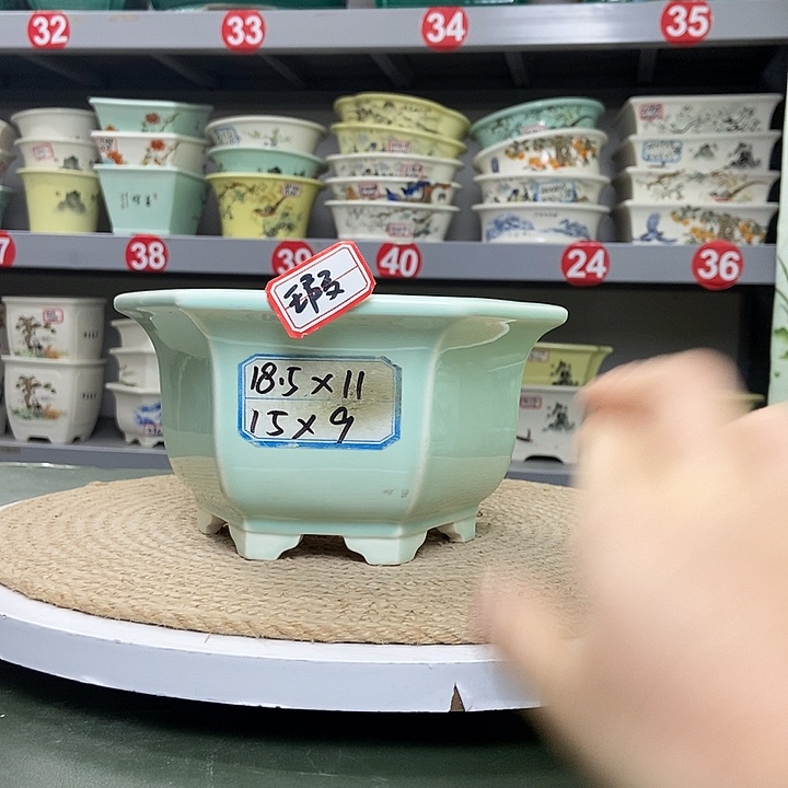 紫砂紫砂花盆1203