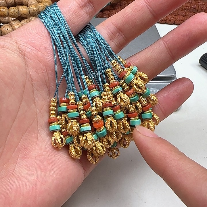 星月菩提吊坠两对弟子珠