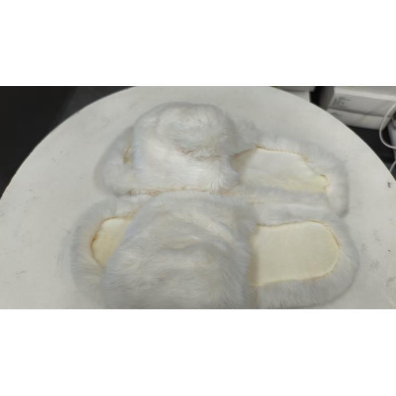 B组-b151舒适厚款防水台一字拖拖鞋毛绒秋冬套趾款
