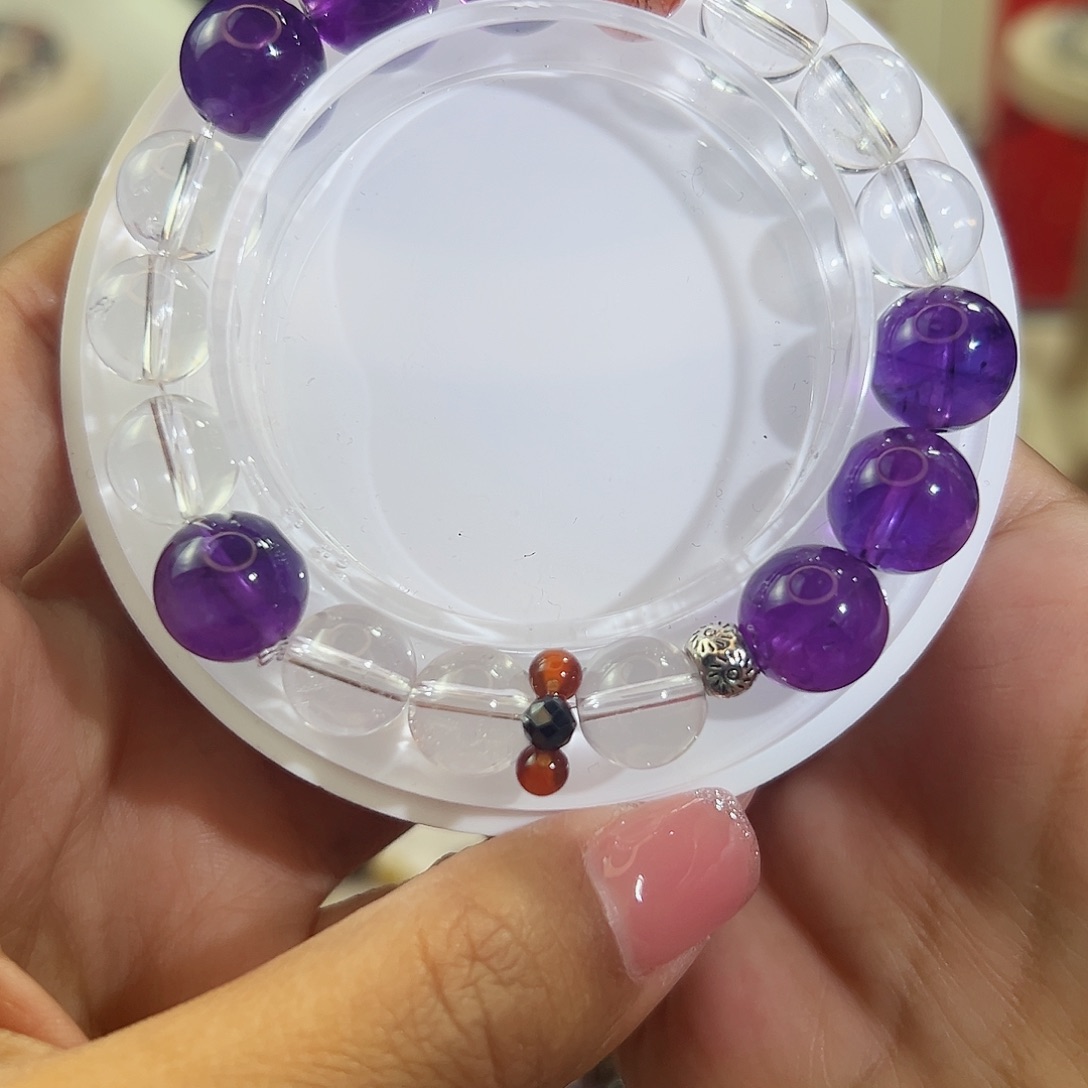 水晶手串未镶嵌水晶手串