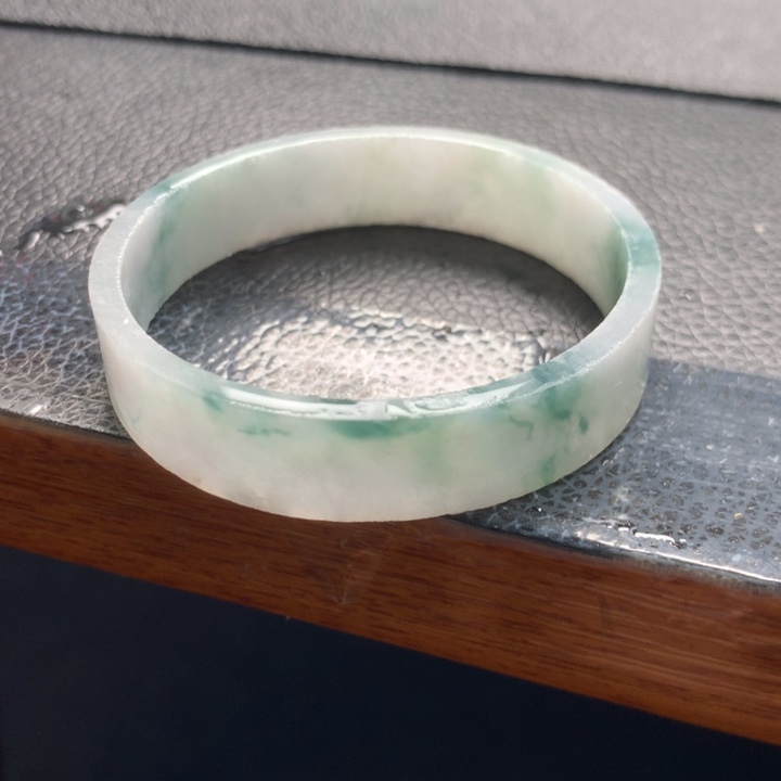 定制翡翠未镶嵌手镯48 -49公主镯