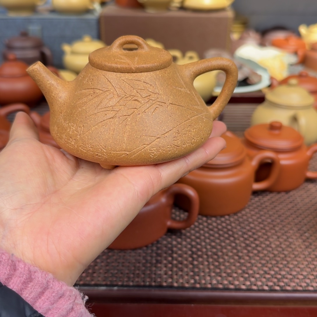 段泥茶壶185毫升左右