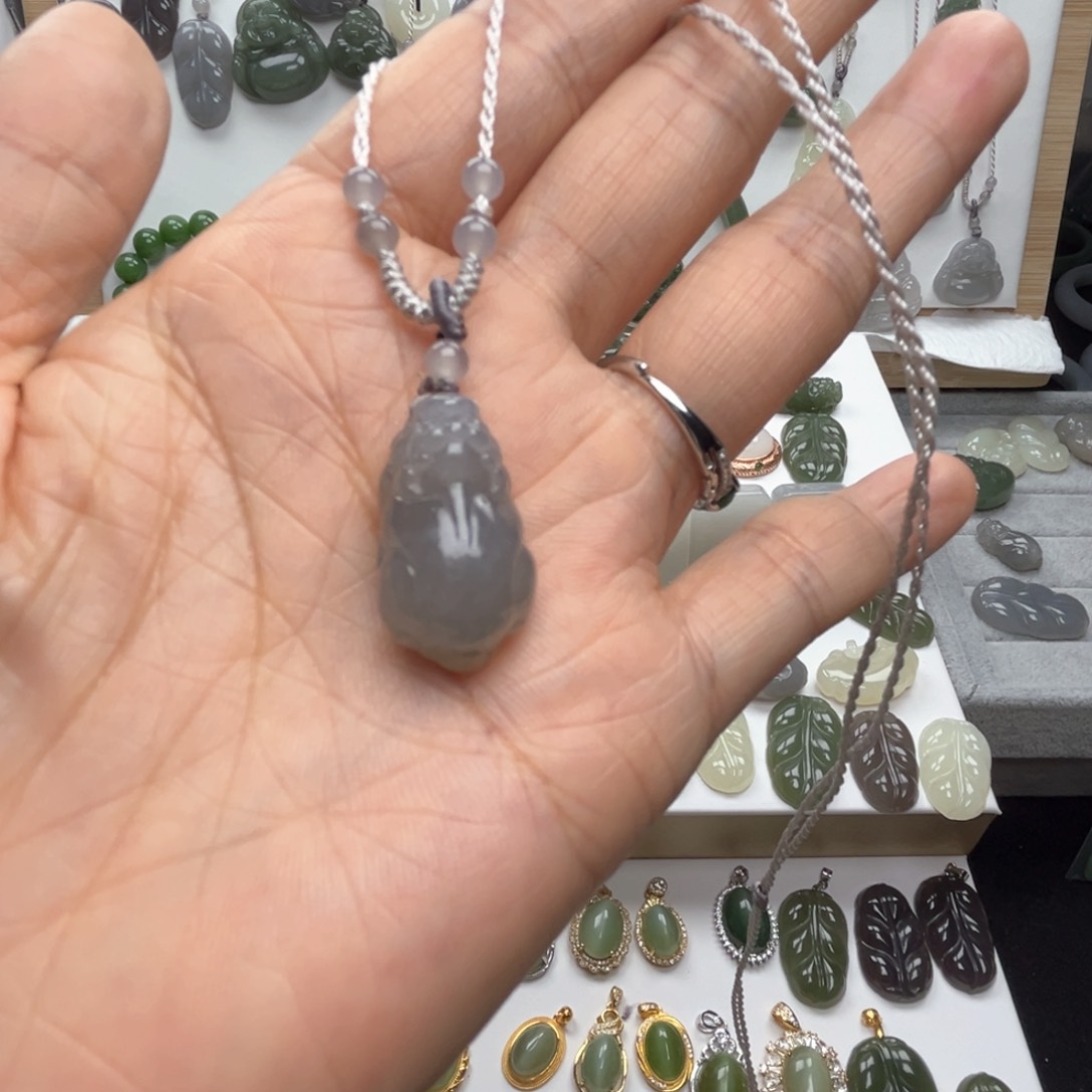 和田玉颈饰未镶嵌Y*o