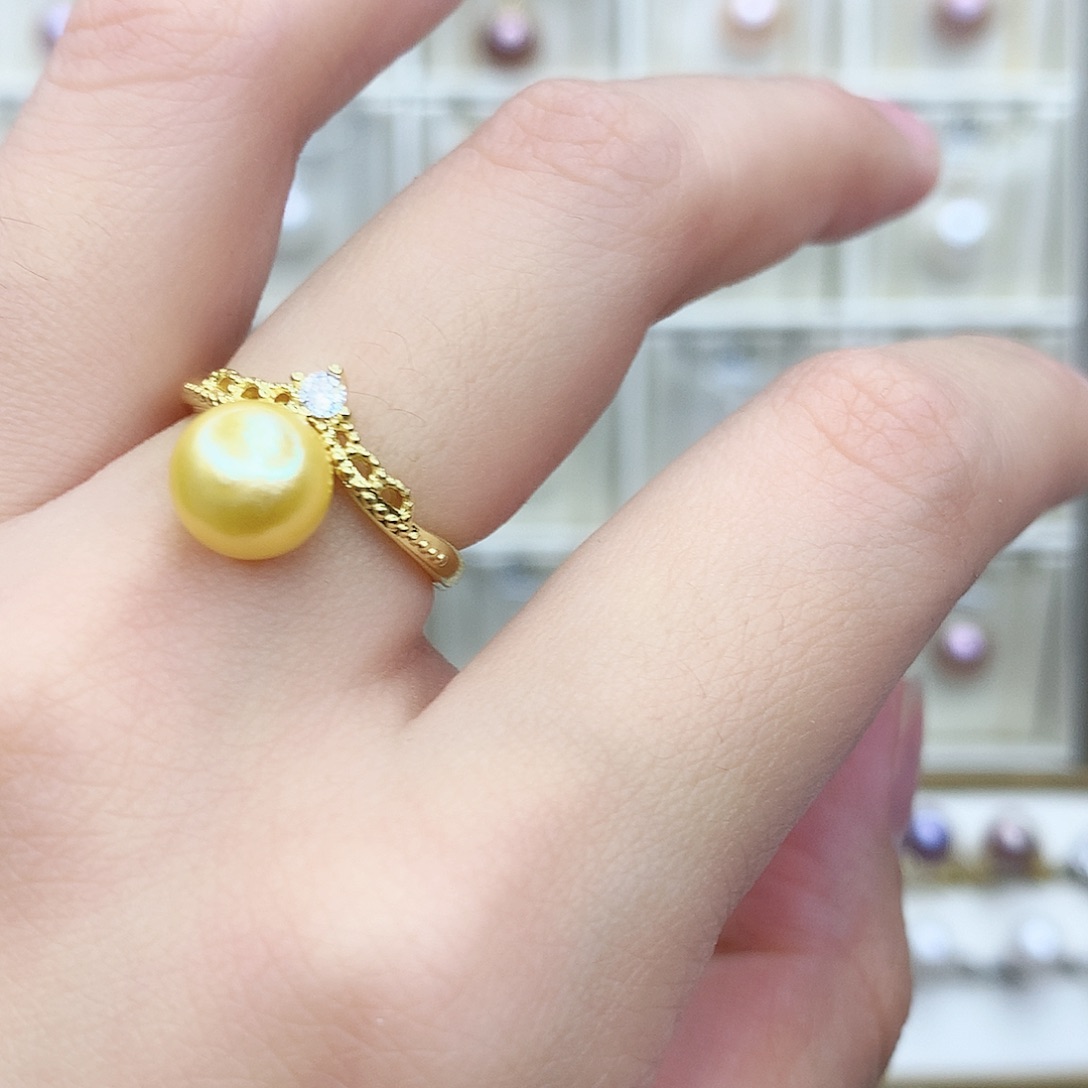 淡水珍珠颈饰合金