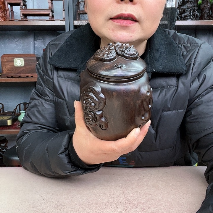 乌木类端景台小李子红木工艺品604