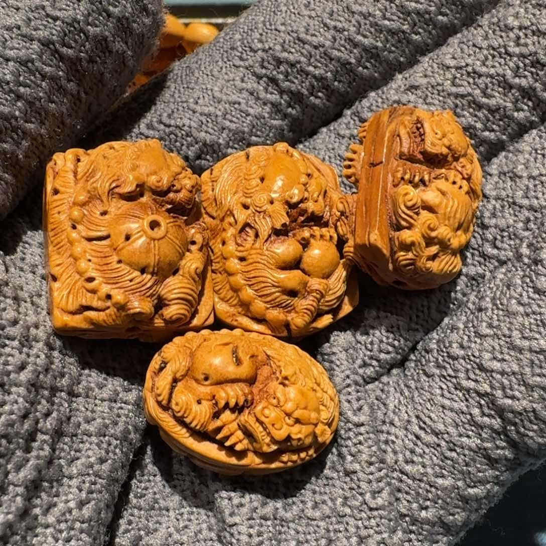 手串/手链橄榄核玉*核雕艺术