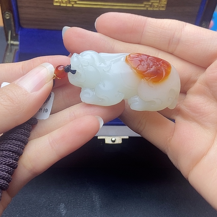 和田玉挂件未镶嵌N