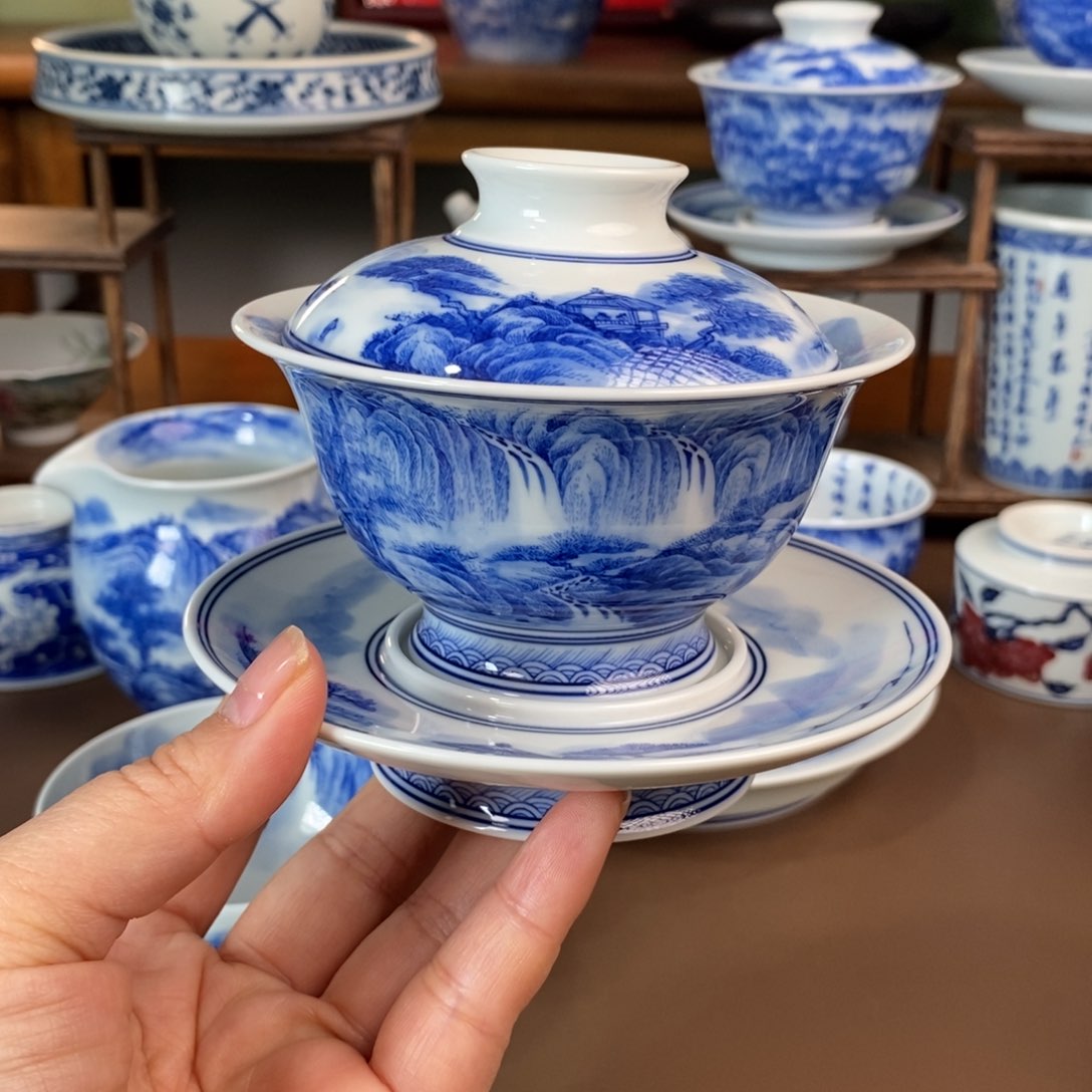 景德镇陶瓷手工手绘