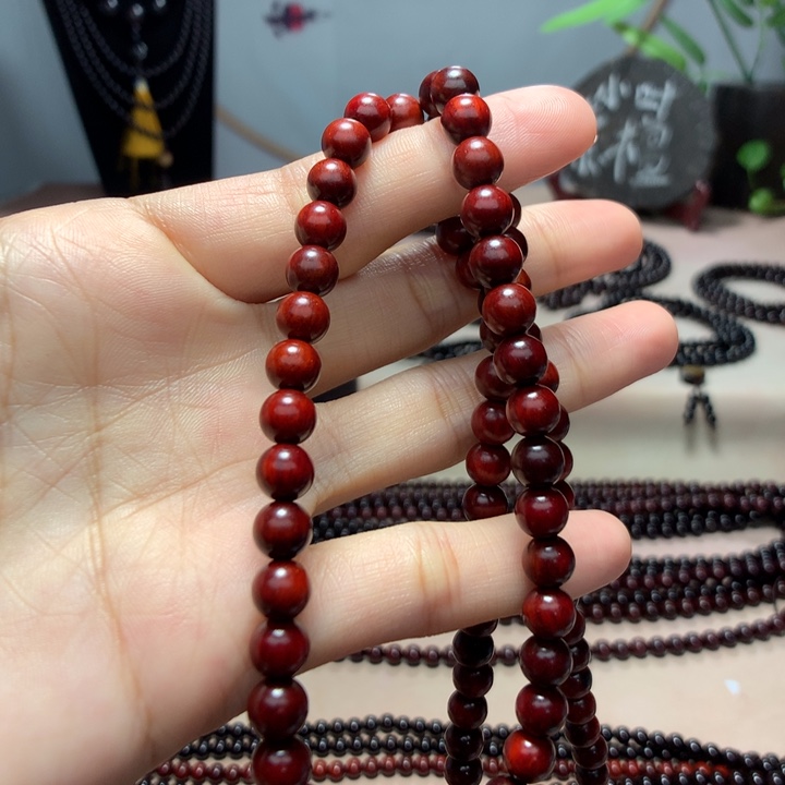 荔***冻小叶紫檀手串/手链