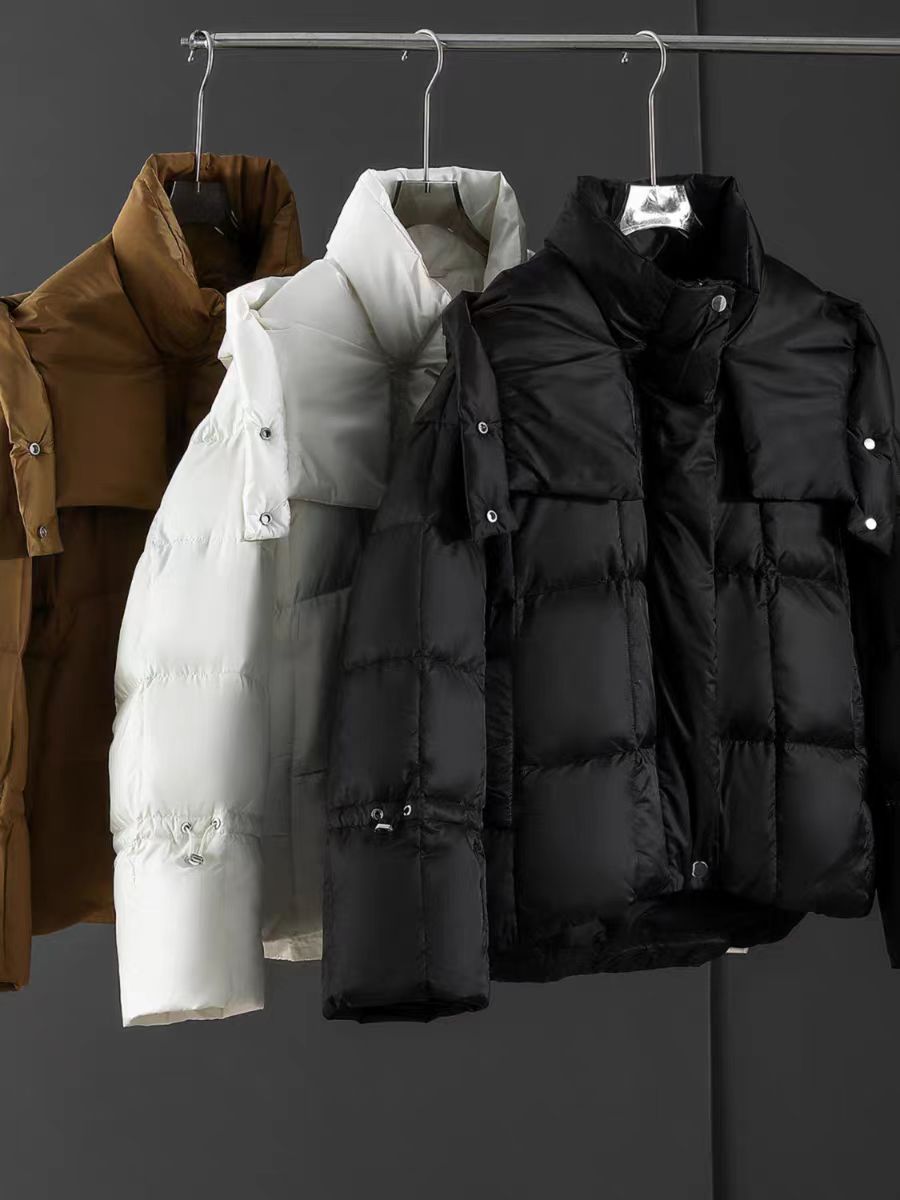 【小柒】新款三色加厚面包气质款保暖时尚外套