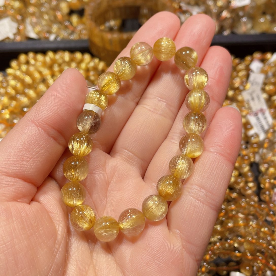 水晶手链未镶嵌天然水晶手链