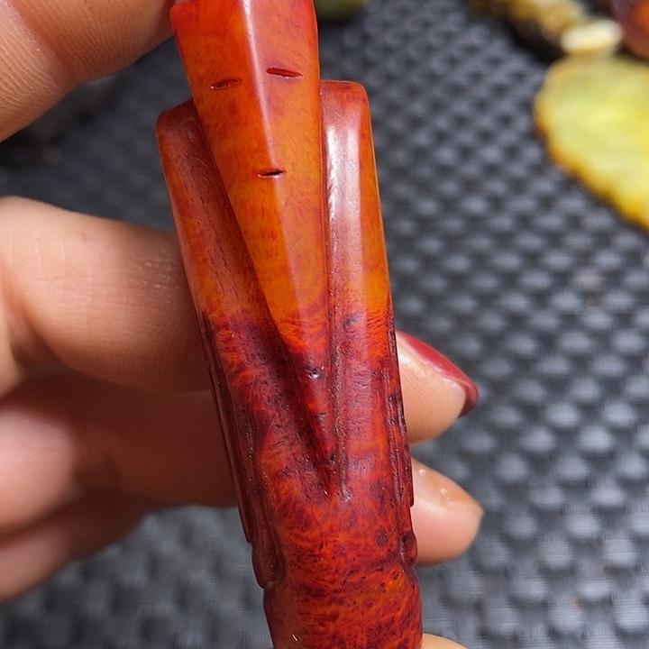 紫金钵盂菩提吊坠