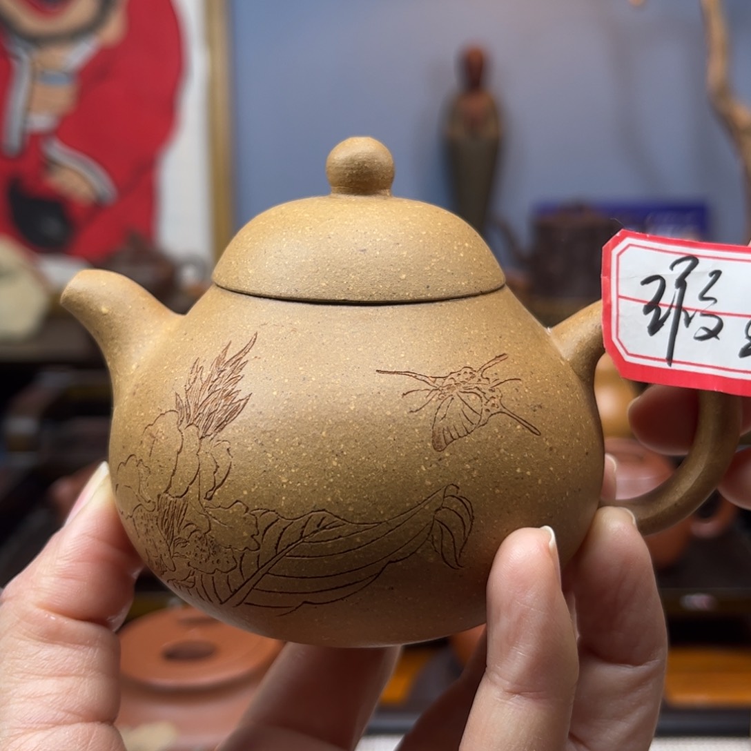 紫砂茶具半手制作