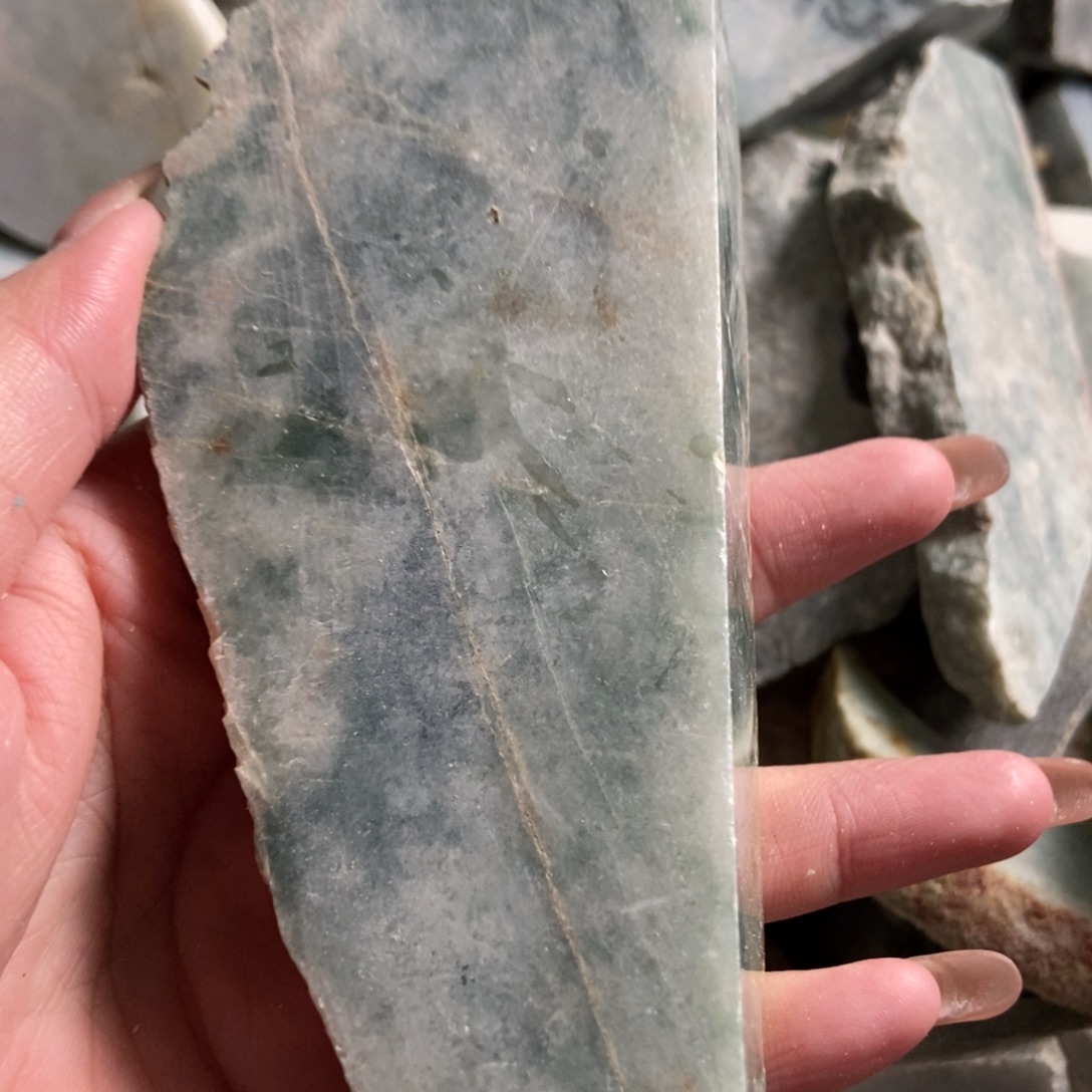 翡翠未镶嵌挂件天然翡翠