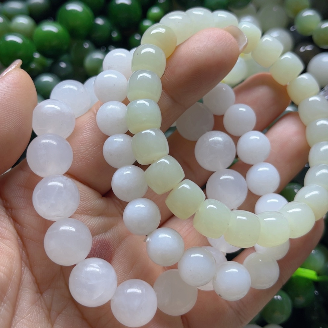 和田玉手链未镶嵌