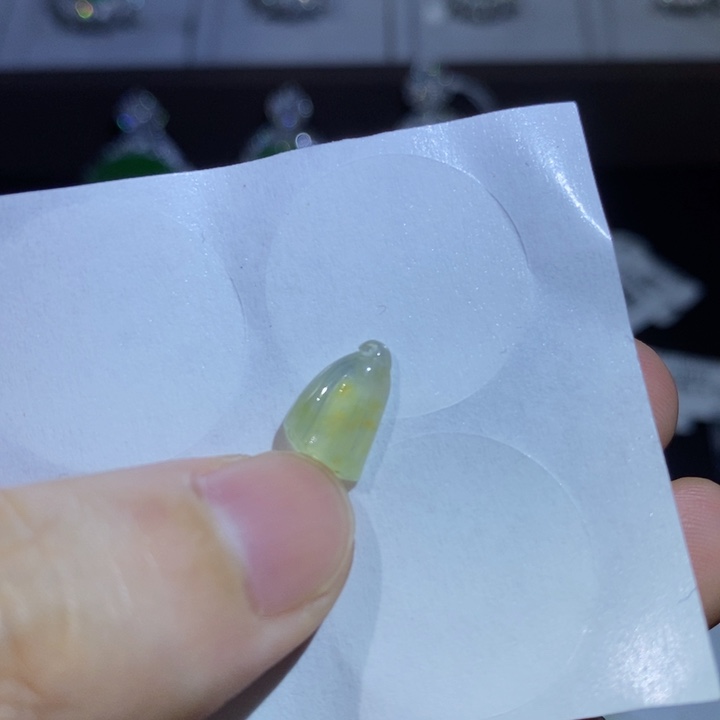 散珠翡翠莲蓬裸石