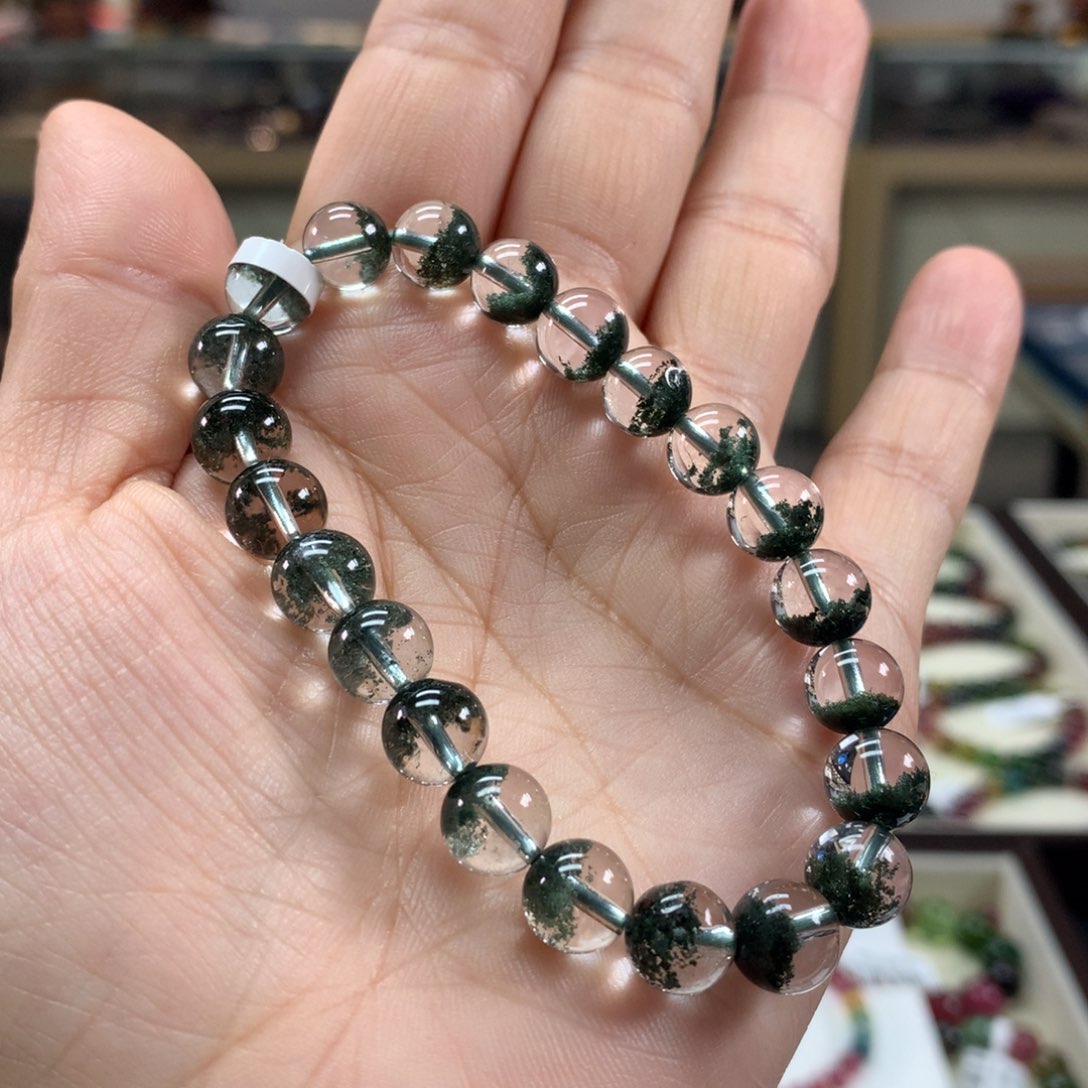 碧玺手链未镶嵌C*8.8毫米左右