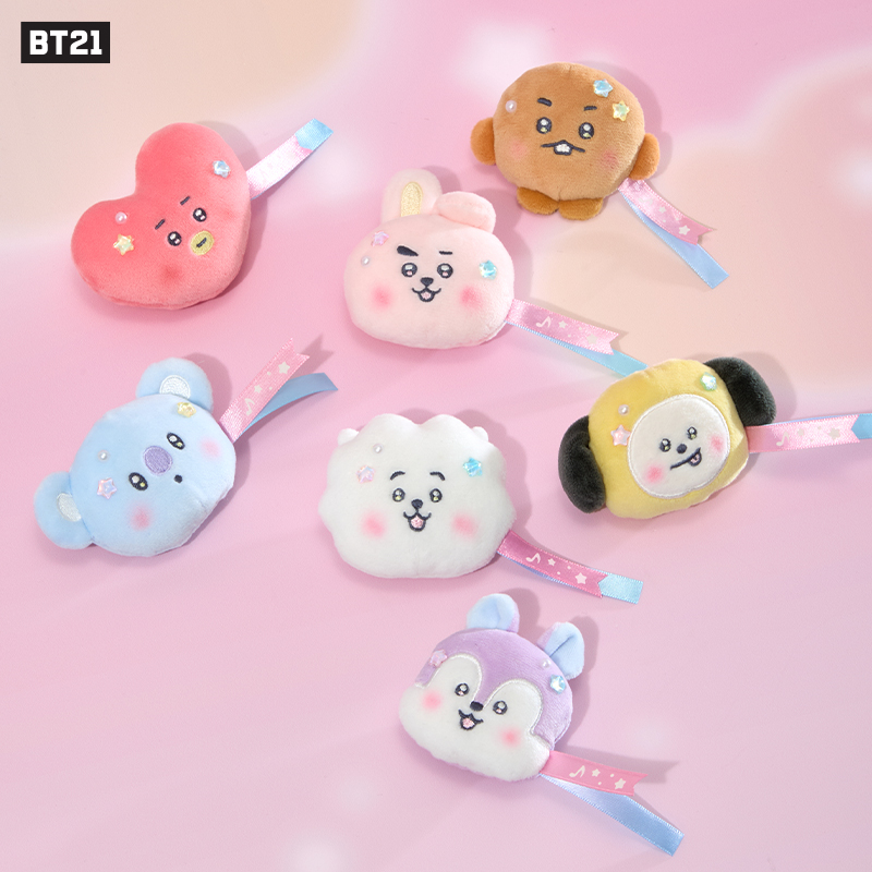 【新品】BT21 BEYOND THE JOURNEY系列 毛绒徽章 LINE FRIENDS