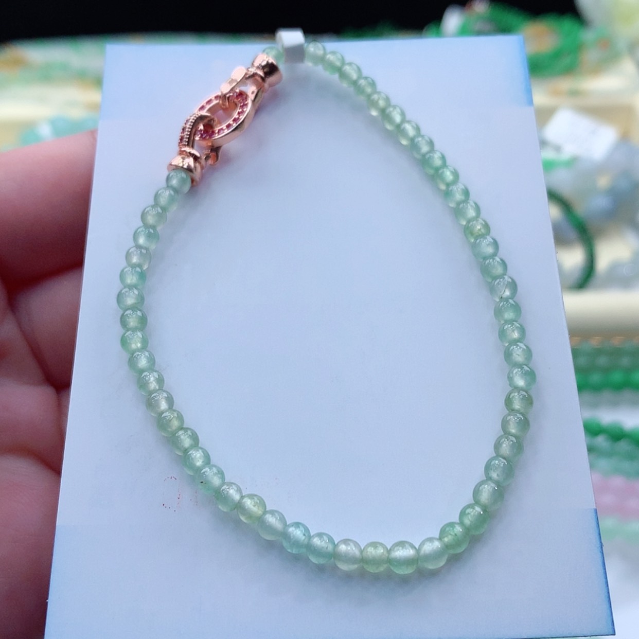 【闪购商品】翡翠颈饰未镶嵌缅甸天然a货翡翠