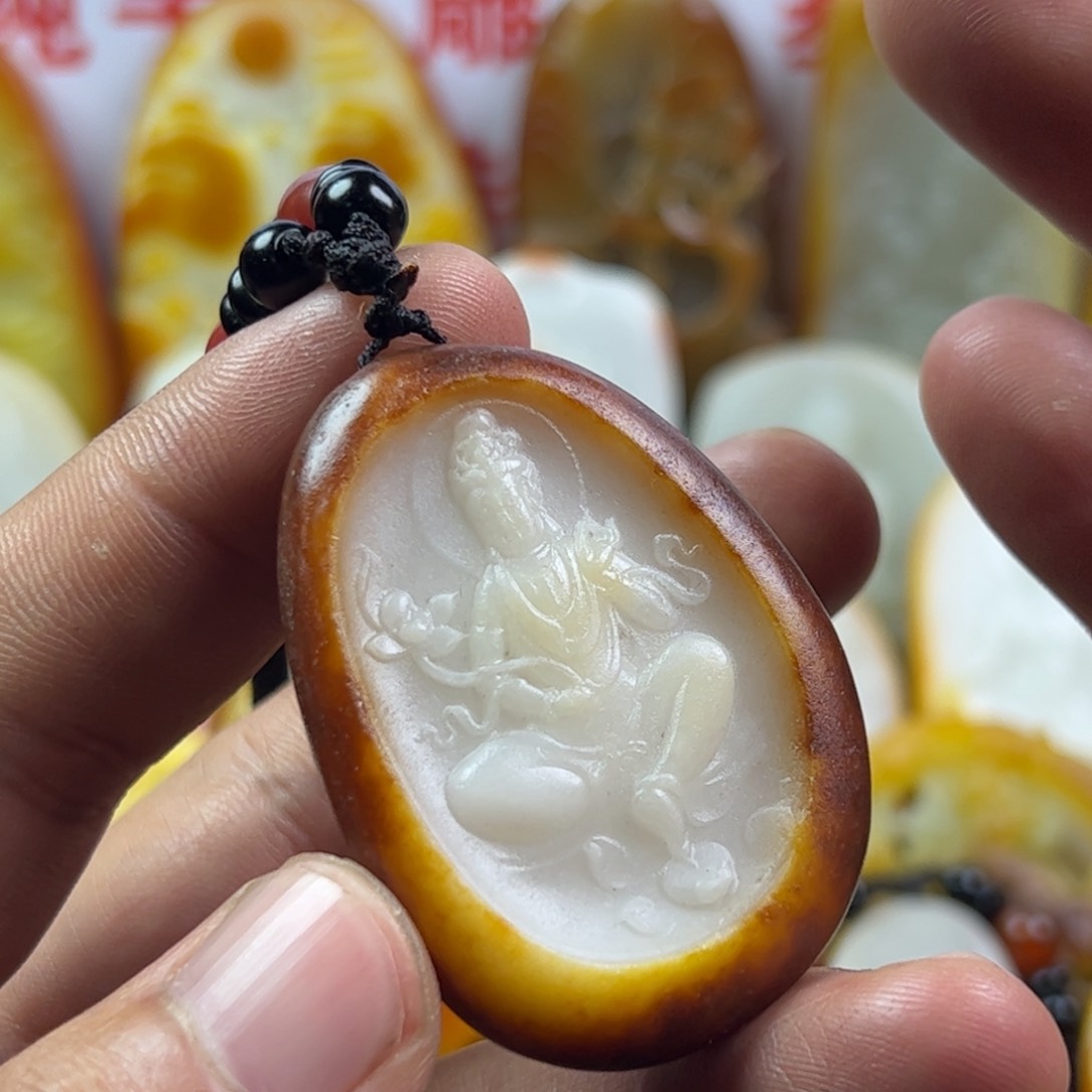 和田玉挂件未镶嵌