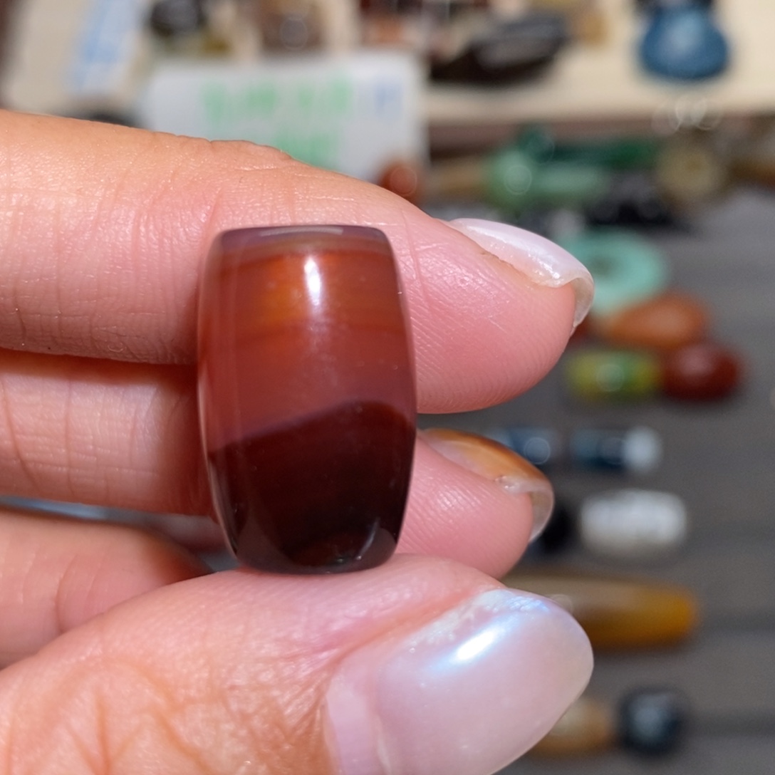 榻***子玛瑙/玉髓合金手链