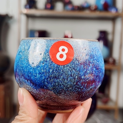 杯尚***坊原矿釉手工制作钧瓷