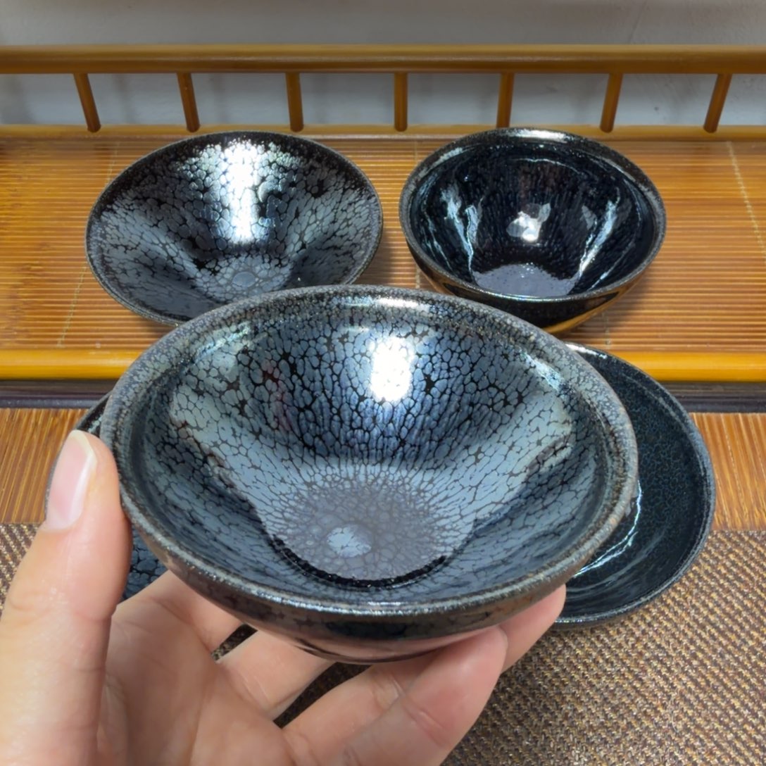 茶盏建盏手工制作主人杯茶杯