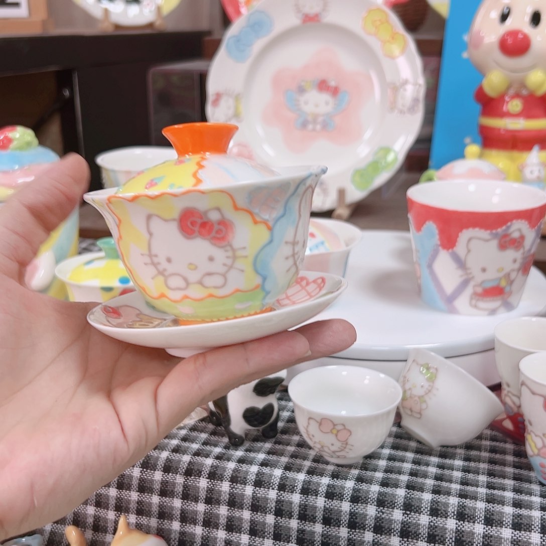 可爱陶瓷高温手作