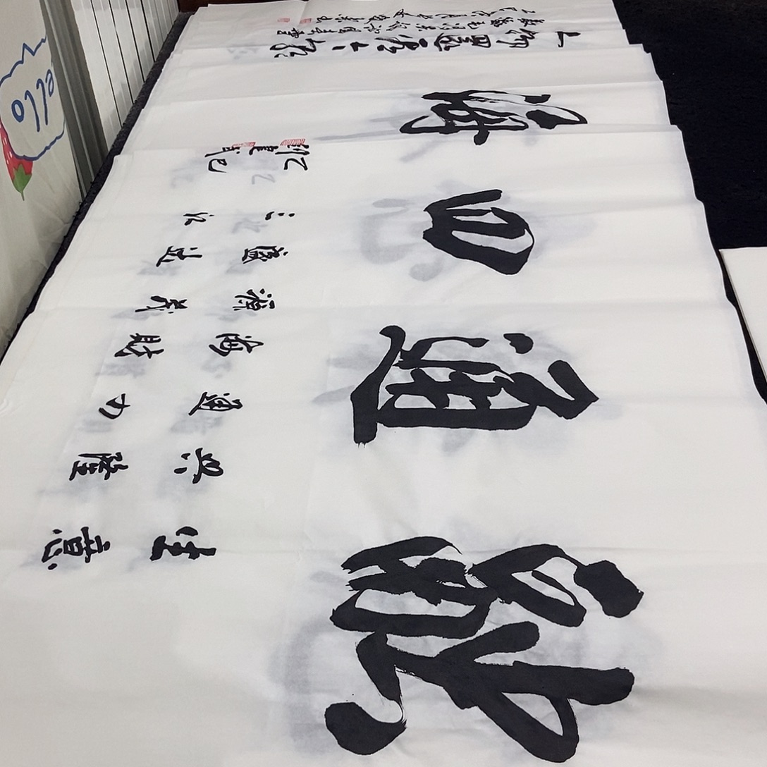 书法老师精品书法