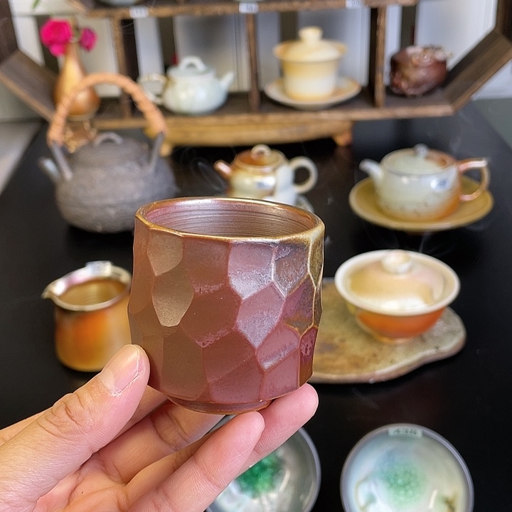 燃薪柴烧茶器主人杯