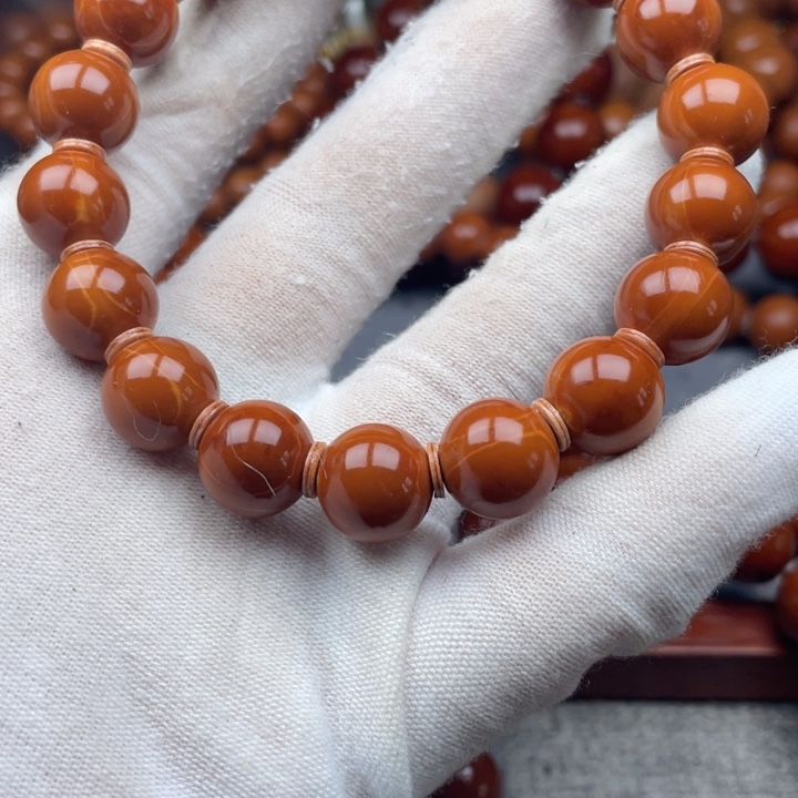 橄榄核手串/手链种****！1.25红铁微花