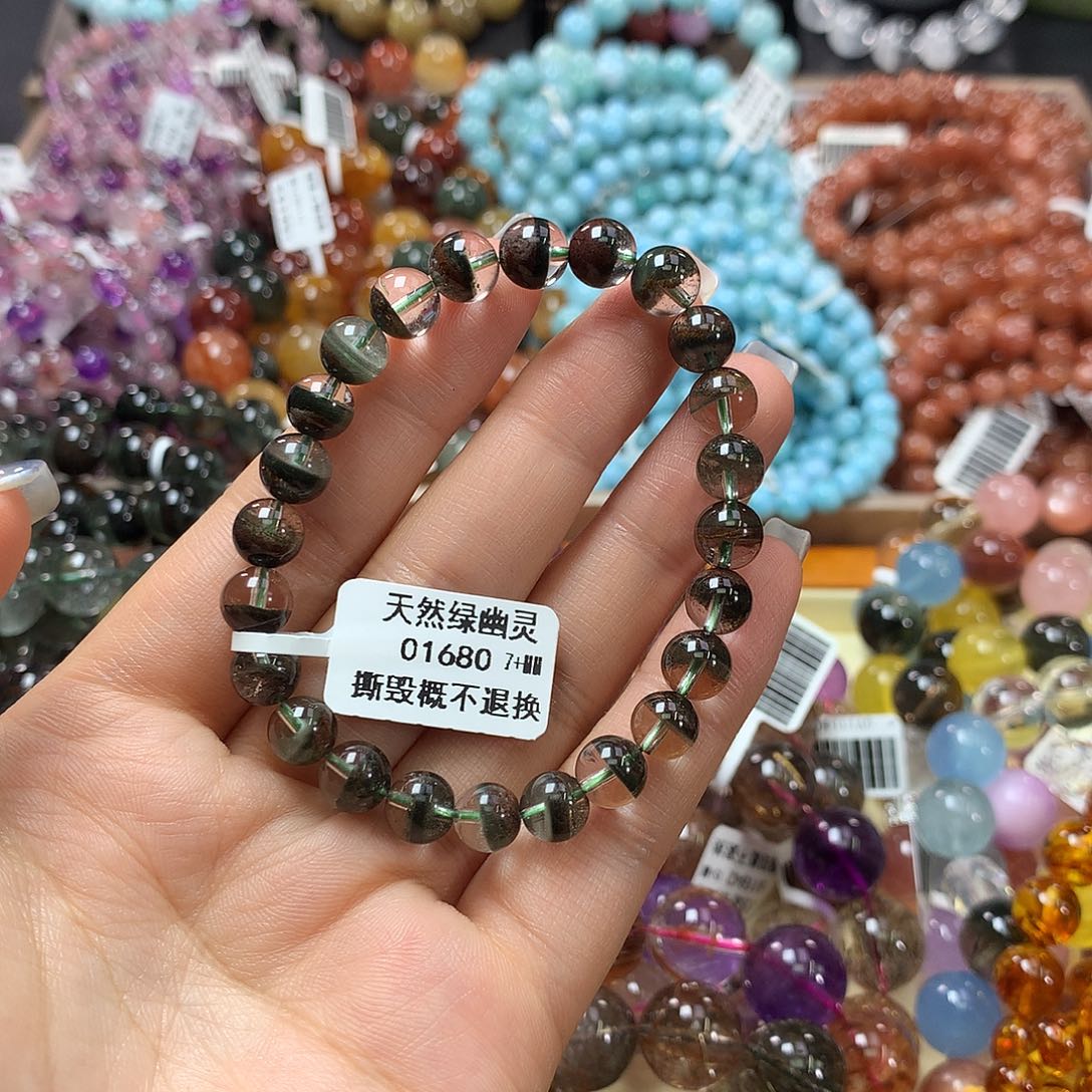 未镶嵌手链水晶，