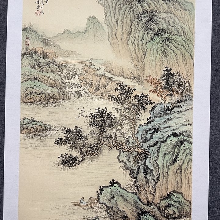 国画书画作品多次