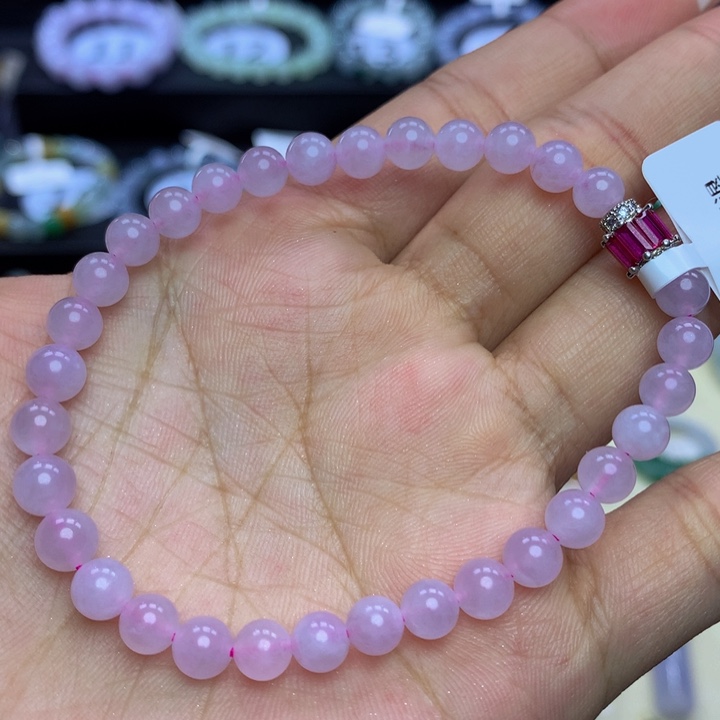 翡翠手链未镶嵌翡翠5+