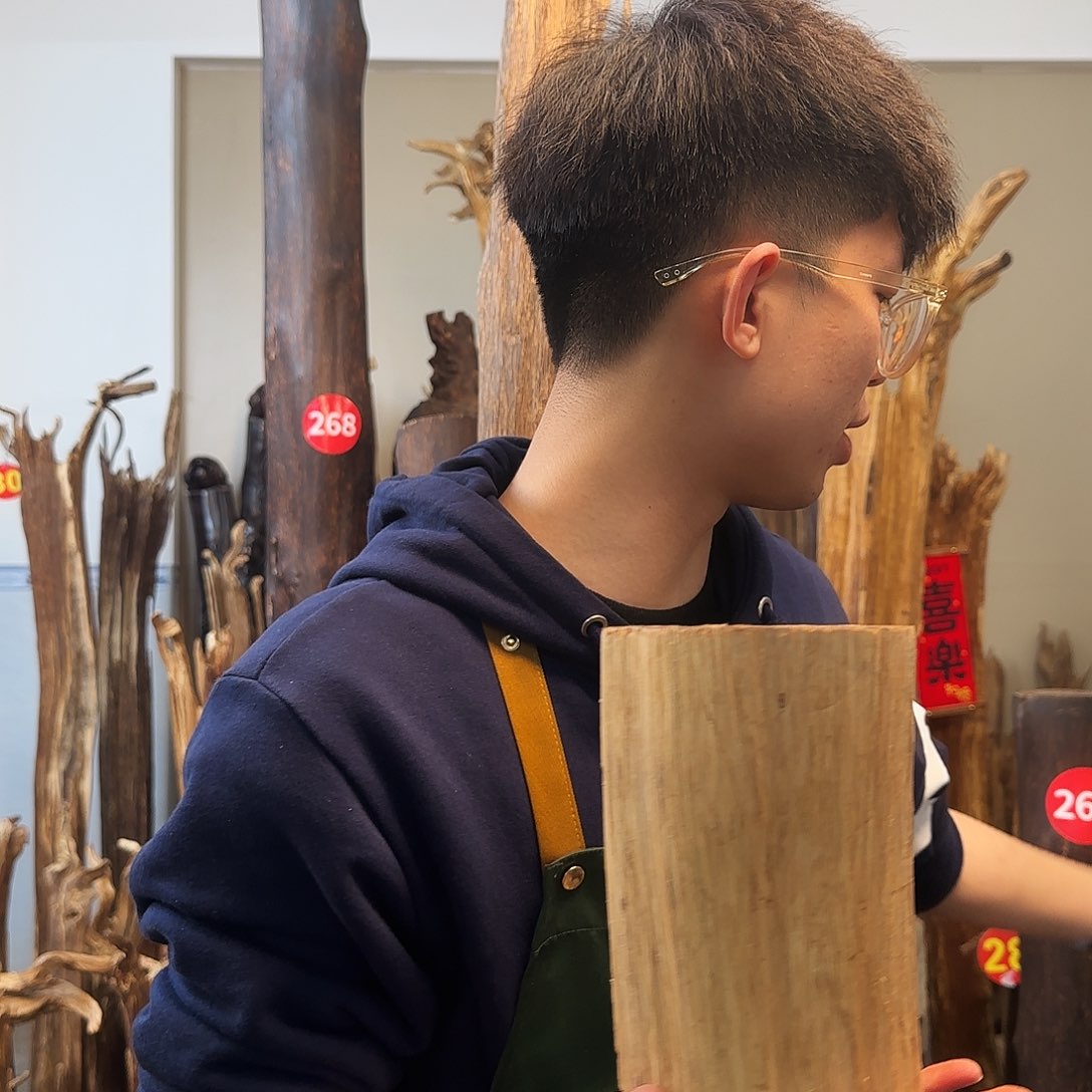 沉香摆件天然沉香原木摆件➕底座