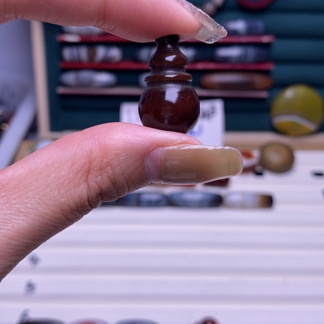 半***呀玛瑙/玉髓合金颈饰