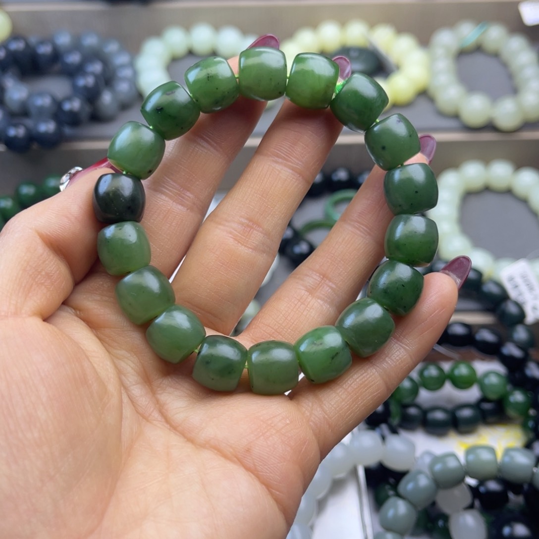 和田玉手链未镶嵌