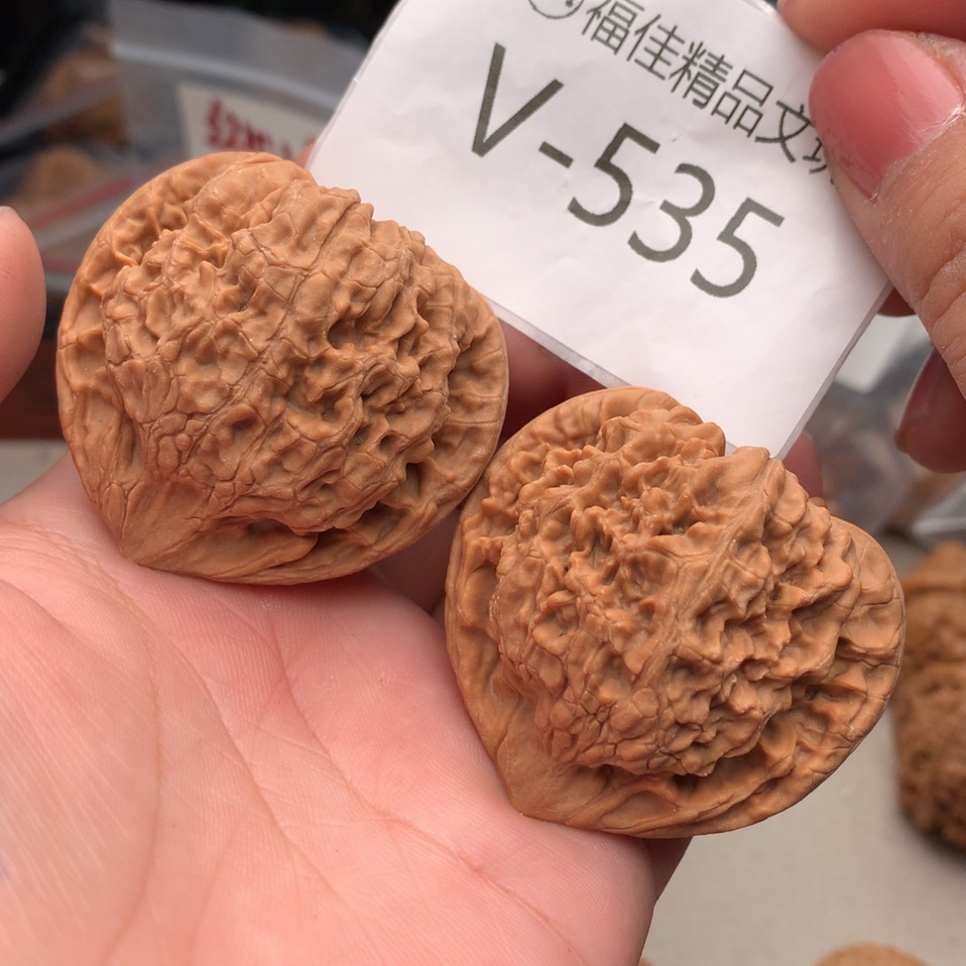 文玩核桃把件46官帽…………….