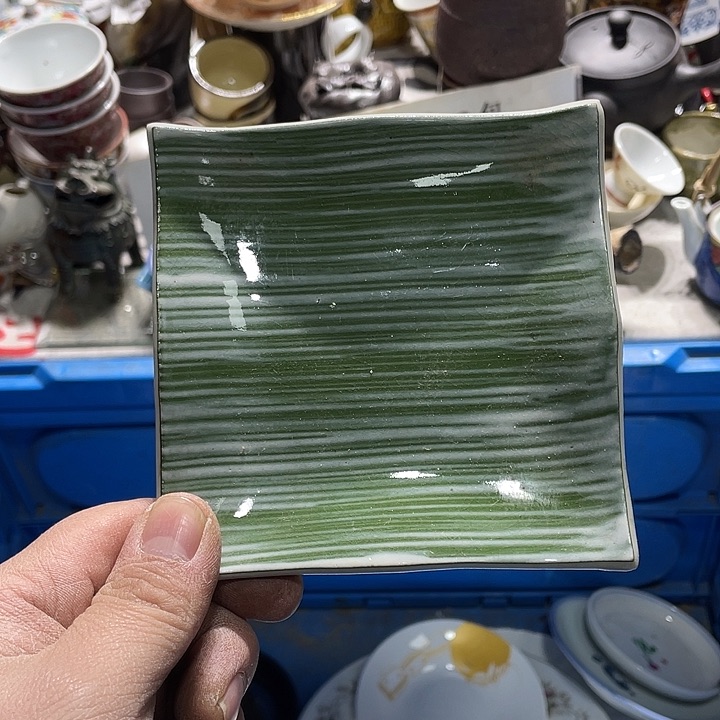 瓷片在一起的时候就是不知道