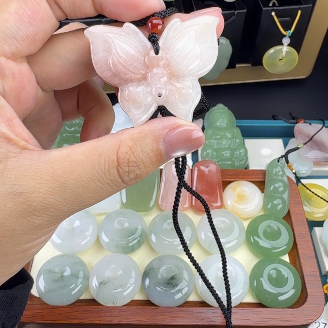 金***子玛瑙/玉髓未镶嵌颈饰