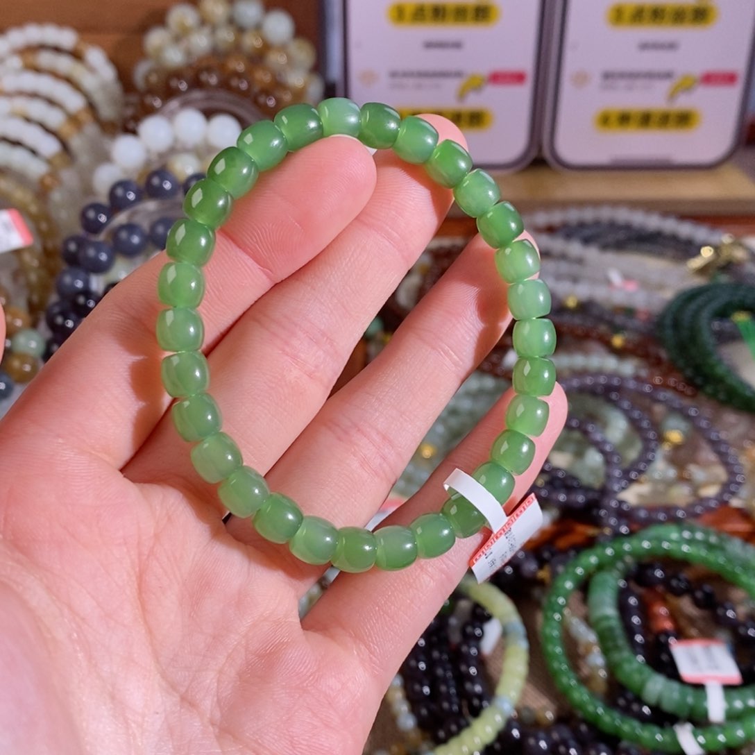 和田玉手链未镶嵌