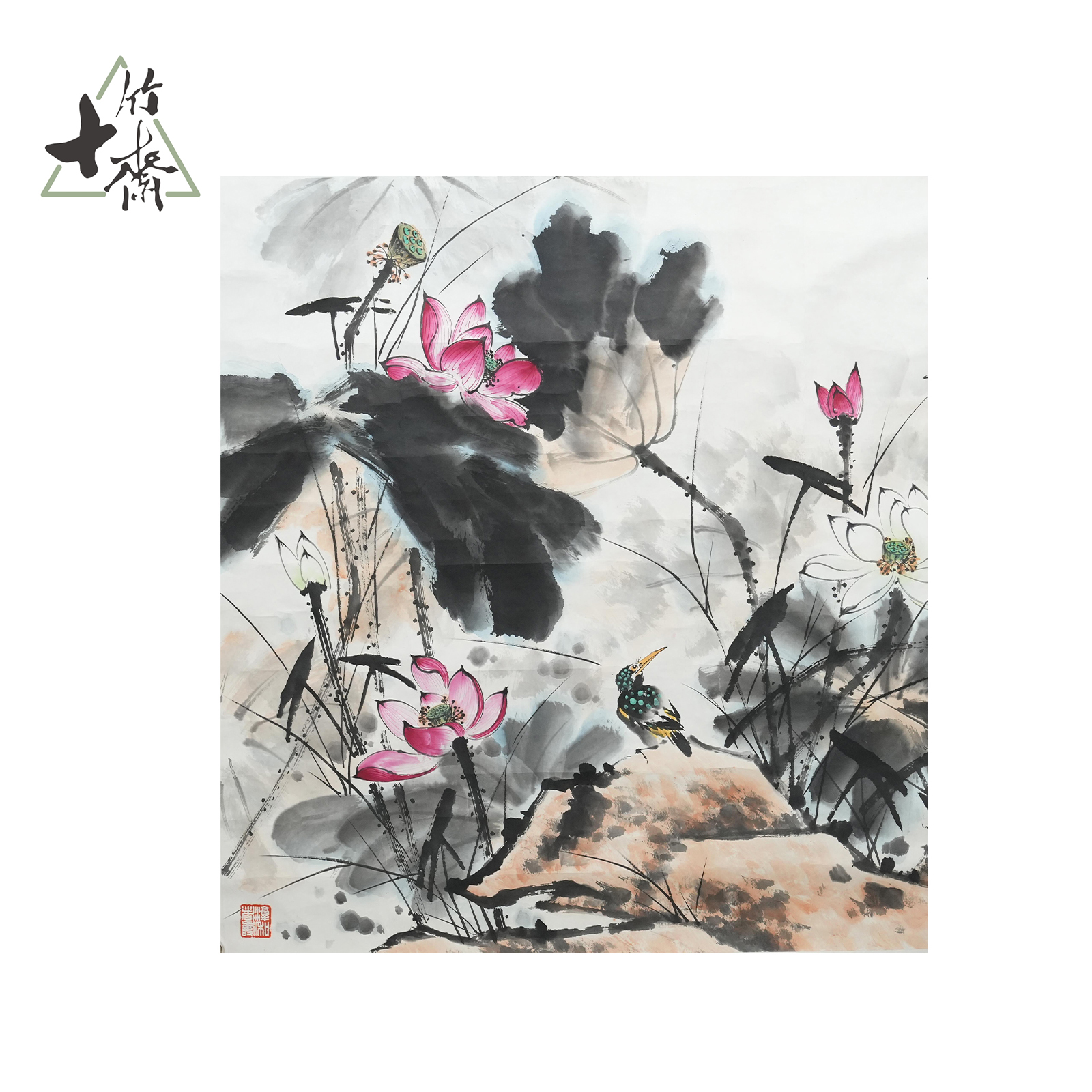 F360 花鸟 康宁99.5*99.5(8.91) 纸本镜心 ZW