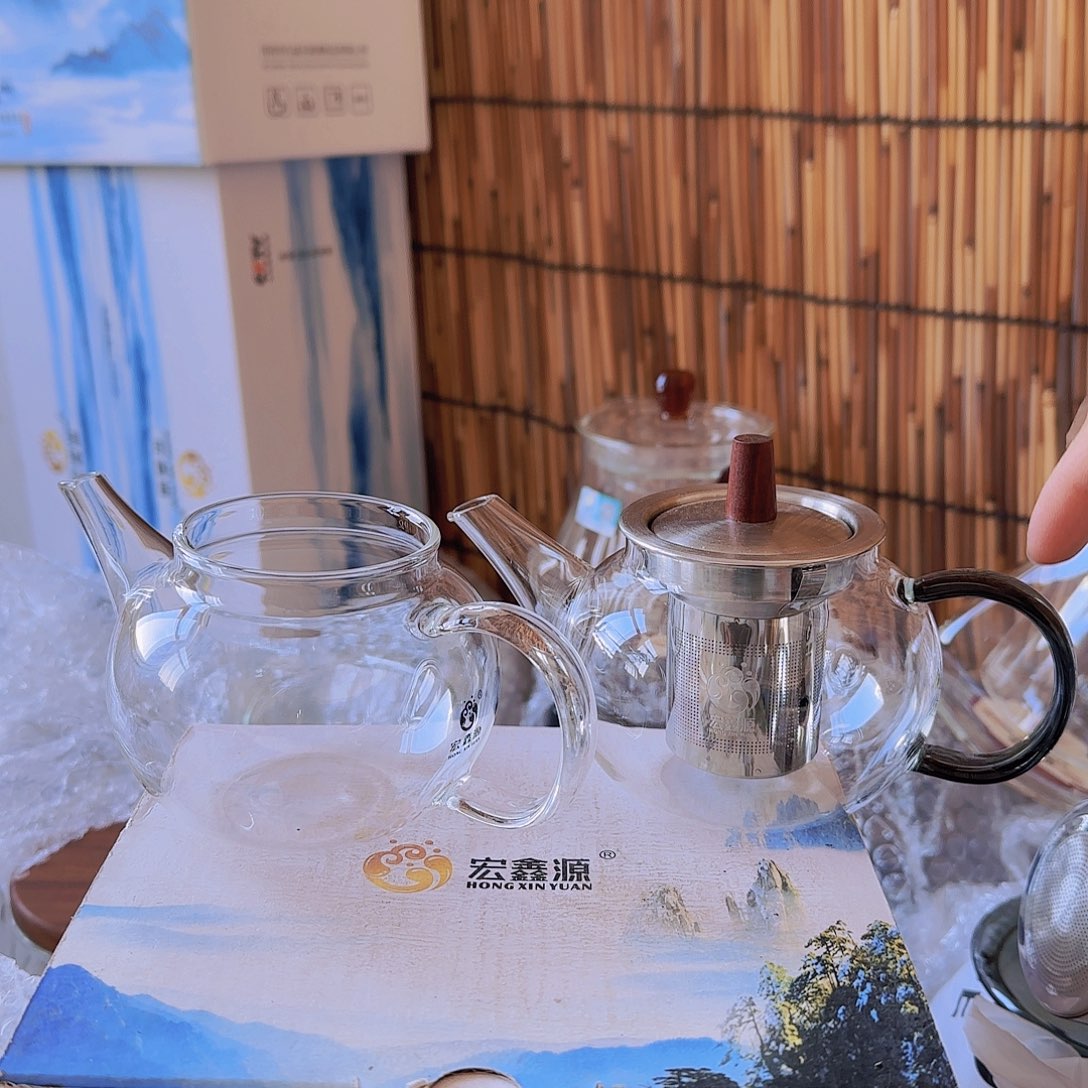 高硼硅玻璃茶水分离款瑕疵H253 2个