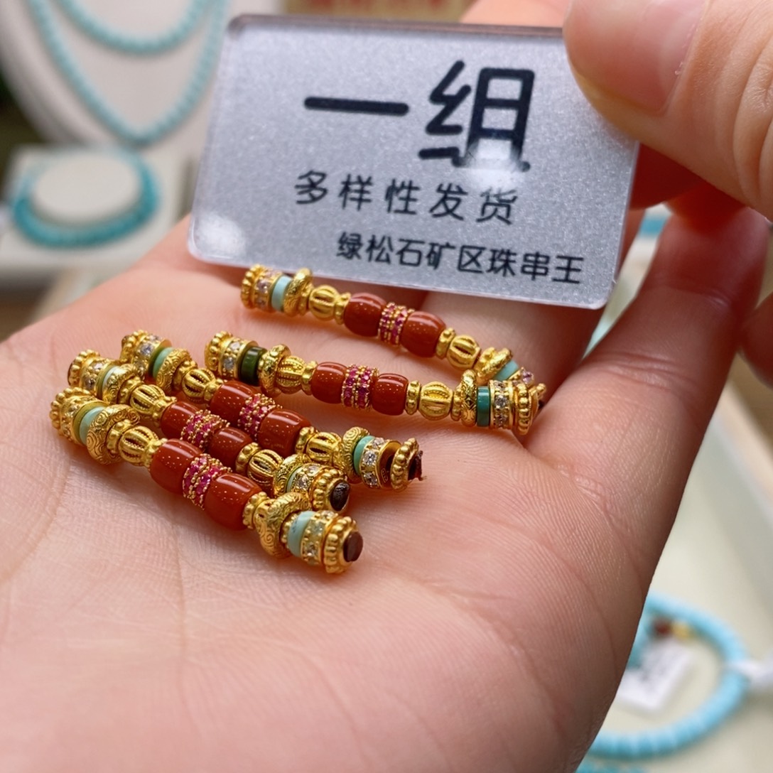 南红玛瑙珠宝奇石银S925镶嵌